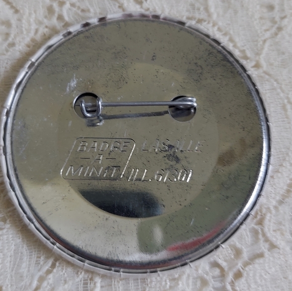 Vintage Goodyear Button Pin Lawton Sooner Spirit Goodyear Pride - Picture 3 of 5